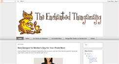 Desktop Screenshot of enchanted-thingamajig.blogspot.com