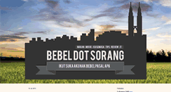 Desktop Screenshot of bebeldotsorang.blogspot.com