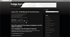 Desktop Screenshot of dokterkomputerpanggilan.blogspot.com