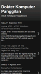 Mobile Screenshot of dokterkomputerpanggilan.blogspot.com