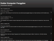Tablet Screenshot of dokterkomputerpanggilan.blogspot.com