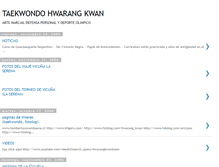 Tablet Screenshot of hwarangdo-kwan.blogspot.com