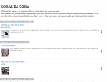 Tablet Screenshot of coisasdacoisa.blogspot.com