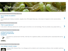Tablet Screenshot of animaland-ecotone.blogspot.com