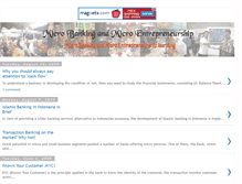 Tablet Screenshot of micro-banking.blogspot.com