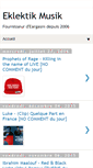 Mobile Screenshot of eklektikmusik.blogspot.com