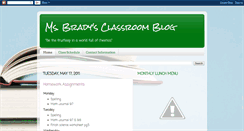 Desktop Screenshot of msbradysclassroom.blogspot.com