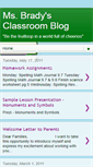 Mobile Screenshot of msbradysclassroom.blogspot.com