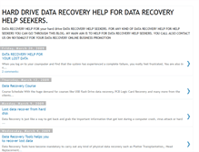 Tablet Screenshot of datarecoveryengg.blogspot.com