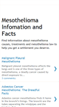 Mobile Screenshot of get-mesothelioma-facts.blogspot.com