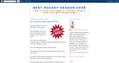 Desktop Screenshot of besthockeyseasonever.blogspot.com