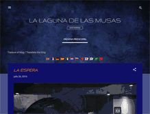 Tablet Screenshot of lagunadelasmusas.blogspot.com