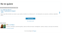 Tablet Screenshot of notequiere.blogspot.com