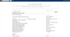 Desktop Screenshot of gs-adventure.blogspot.com