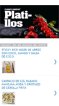Mobile Screenshot of canclimentplatillos.blogspot.com