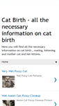 Mobile Screenshot of cat-birth.blogspot.com