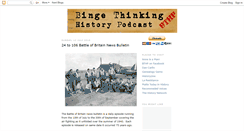 Desktop Screenshot of bingethinkinghistory.blogspot.com