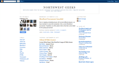 Desktop Screenshot of nwgeeks.blogspot.com