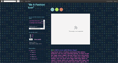 Desktop Screenshot of beafashionicon.blogspot.com
