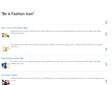 Tablet Screenshot of beafashionicon.blogspot.com