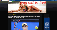 Desktop Screenshot of covergirlsdusport.blogspot.com