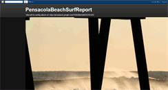 Desktop Screenshot of pensacolabeachsurfreport.blogspot.com