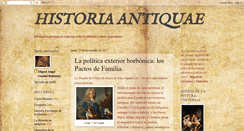 Desktop Screenshot of historiaantiquae.blogspot.com