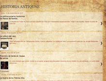 Tablet Screenshot of historiaantiquae.blogspot.com