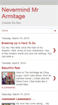 Mobile Screenshot of nevermindmrarmitage.blogspot.com