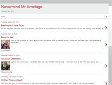 Tablet Screenshot of nevermindmrarmitage.blogspot.com