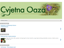 Tablet Screenshot of cvjetnaoaza.blogspot.com
