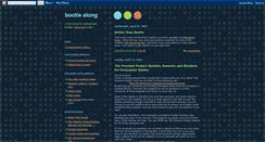 Desktop Screenshot of bootiealong.blogspot.com