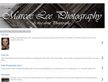 Tablet Screenshot of marceeleephotography.blogspot.com