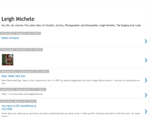 Tablet Screenshot of leighmichele.blogspot.com