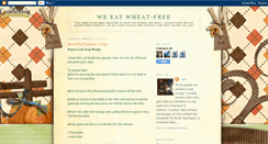 Desktop Screenshot of gluten-freedreams.blogspot.com