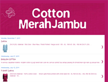 Tablet Screenshot of cottonmj.blogspot.com