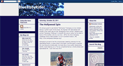 Desktop Screenshot of bluerubyrider.blogspot.com