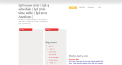 Desktop Screenshot of i20worldcup.blogspot.com