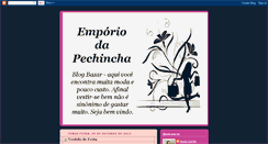 Desktop Screenshot of emporiodapechincha.blogspot.com