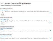 Tablet Screenshot of 3colums-blog-adsense.blogspot.com