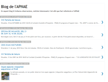 Tablet Screenshot of apnae.blogspot.com