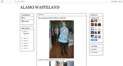 Desktop Screenshot of alamowasteland.blogspot.com