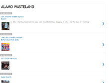 Tablet Screenshot of alamowasteland.blogspot.com