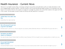 Tablet Screenshot of 2getinsured.blogspot.com
