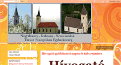 Desktop Screenshot of nagyalasony-evangelikus.blogspot.com