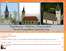 Tablet Screenshot of nagyalasony-evangelikus.blogspot.com