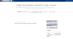 Desktop Screenshot of free-businessgrant.blogspot.com