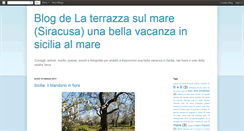 Desktop Screenshot of bellavacanzasicilia.blogspot.com