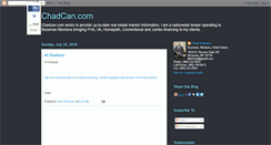 Desktop Screenshot of chadcan.blogspot.com