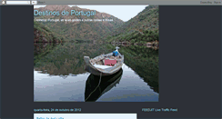 Desktop Screenshot of destinosdeportugal.blogspot.com